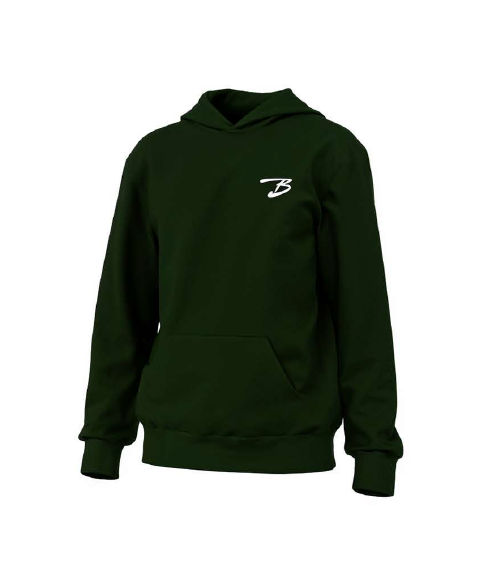 Heavy Racing Green Hoodie